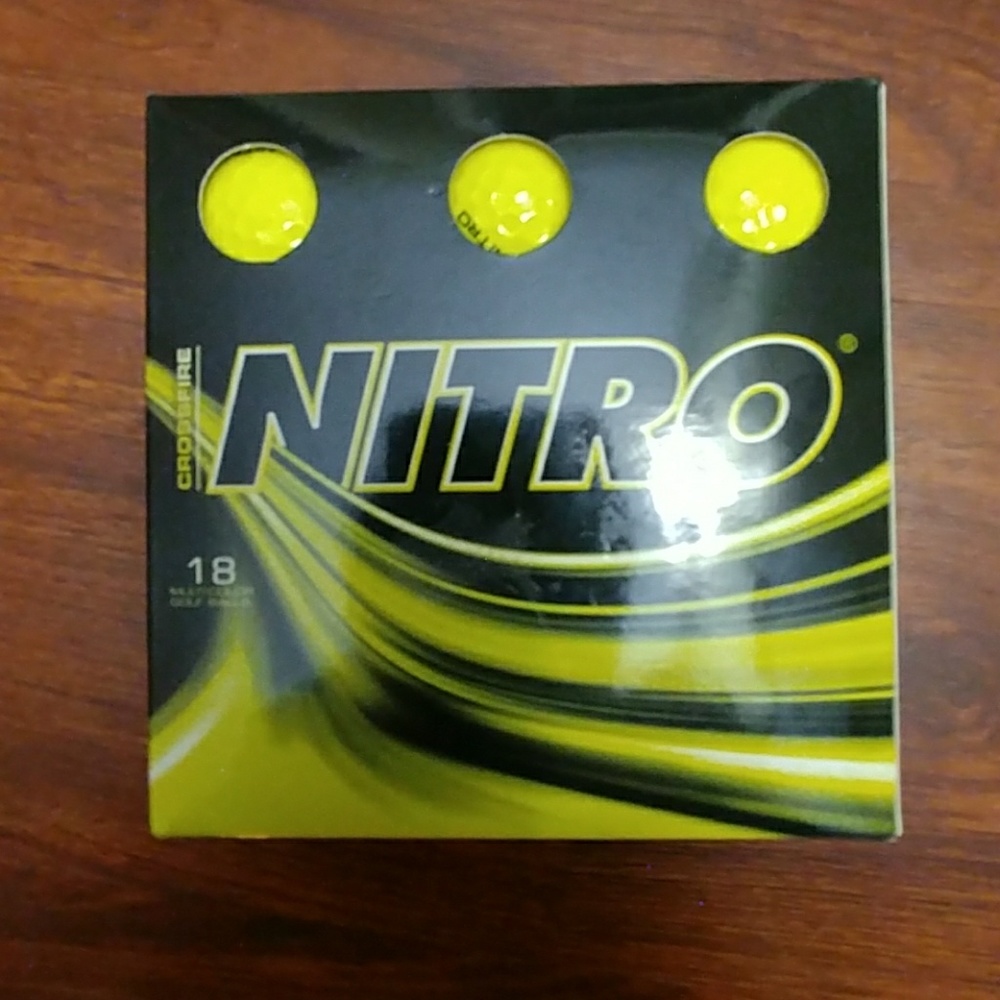 🌐NWT 18 MULTICOLORED GOLFBALLS!!🌐